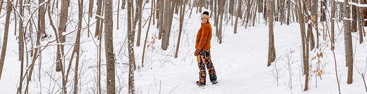 Snowshoeing Through West Michigan