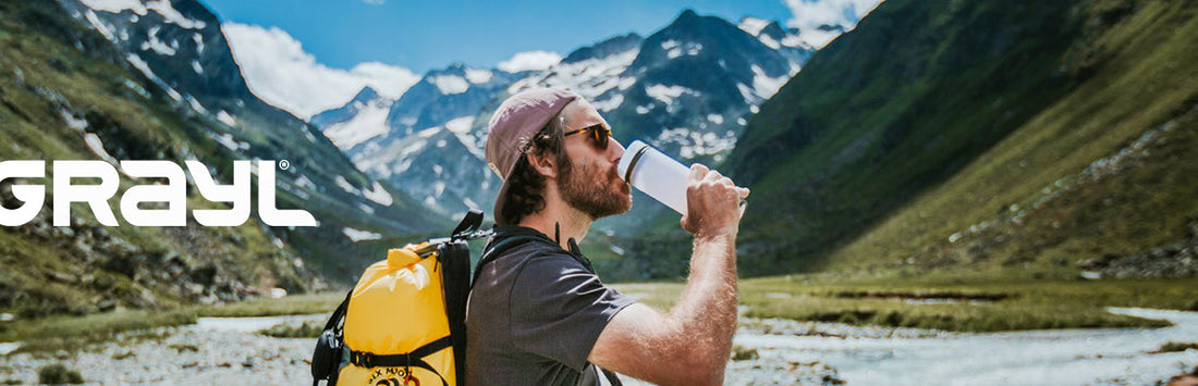 The Geopress Water Bottle Is A Water Bottle And Water Filter