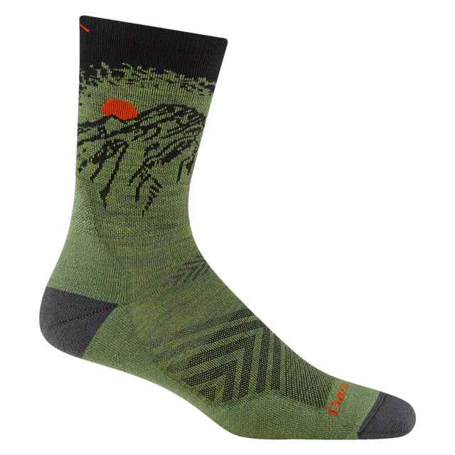 Men's Vert Micro Crew Ultra Lightweight Cushion Running Socks