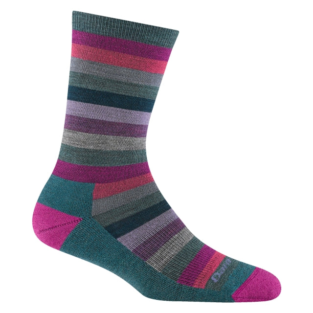 Women's Mystic Stripe Crew Lightweight with Cushion - Earth's Edge