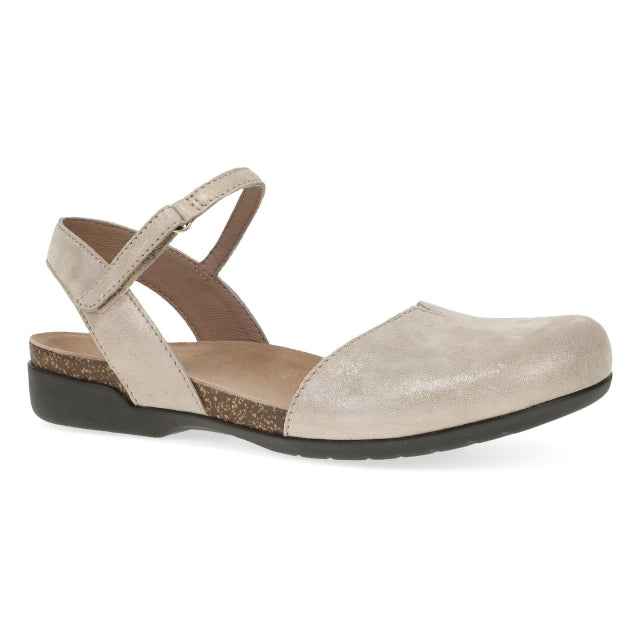 Women's Rowan Beige Sparkle Suede