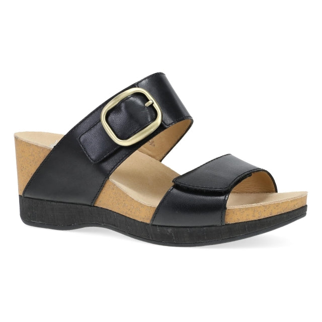 Women's Shannon Black Burnished Nappa