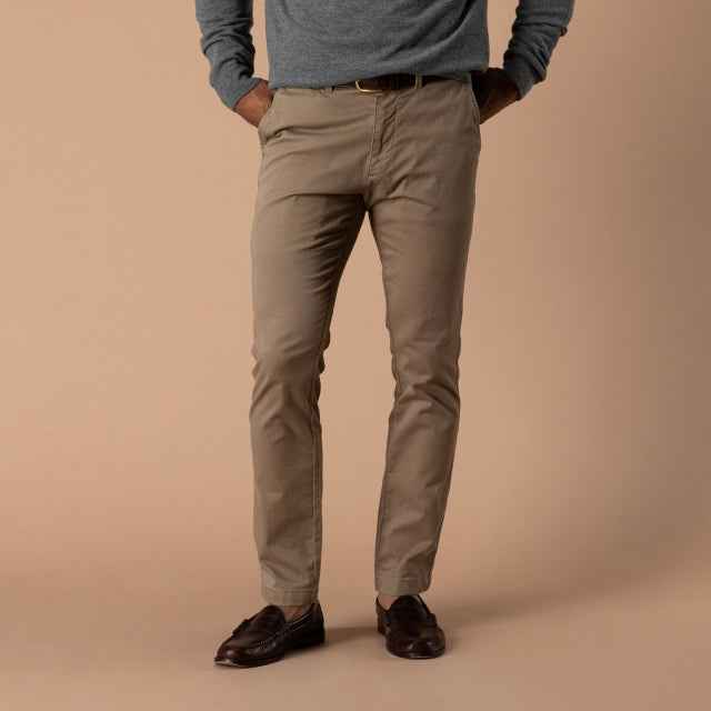 Men's Slim Fit Gold School Chino