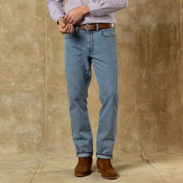 Men's Classic Straight Fit Denim