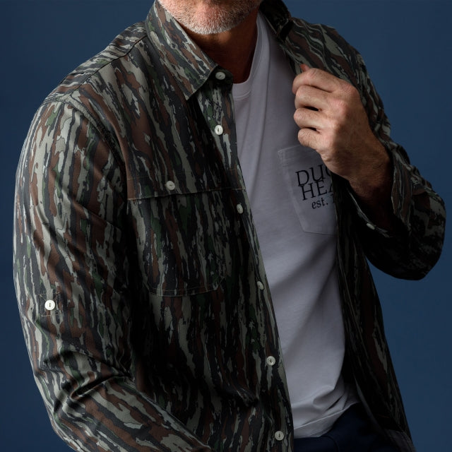 Realtree Performance Dobby Guide Shirt - Original Camo