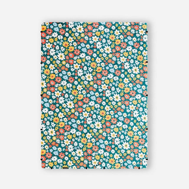 Puffer Blanket: Spring Flowers
