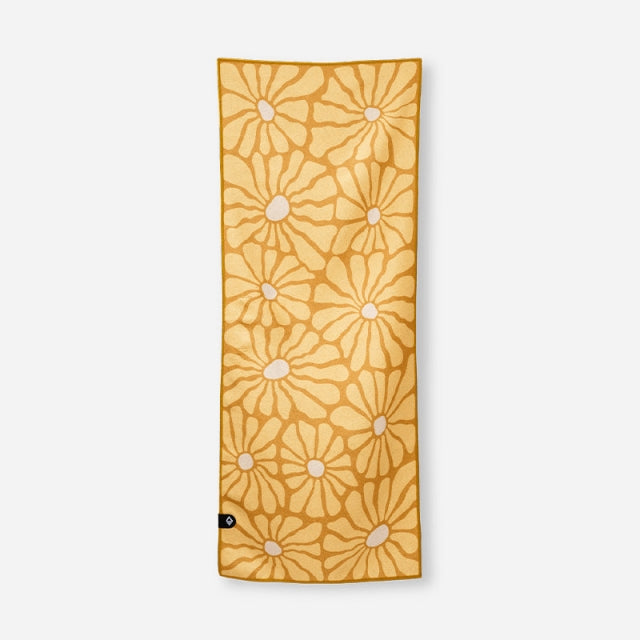 Mini Towel: Lazy Daisy Gold