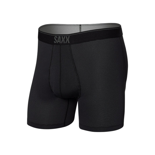 Quest Quick-Dry Mesh Open Fly Boxer Briefs