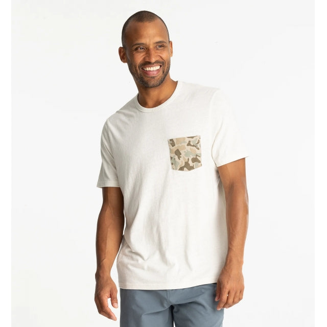 Barrier Island Camo Pocket Tee