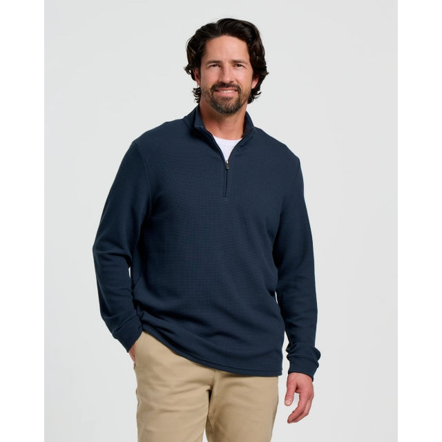 Men's Waffle Quarter Zip