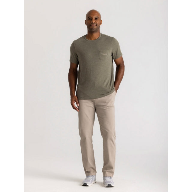 Vintage Camo Redfish Pocket Tee - Earth's Edge