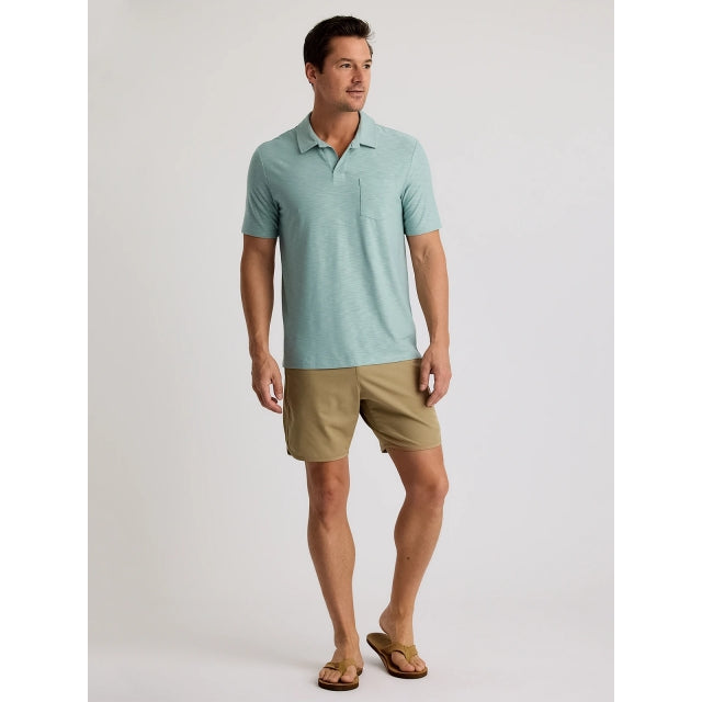 Men's Bamboo Slub Polo II - Earth's Edge