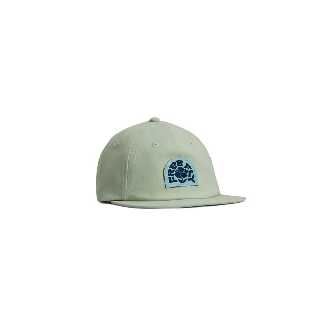 Poppy Strapback Flat Brim Hat