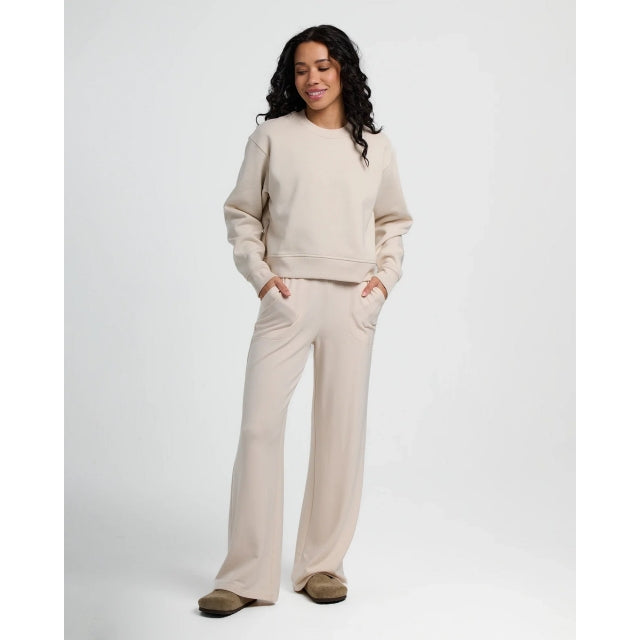 Women's Bamboo Lightweight Fleece Wide Leg Pant