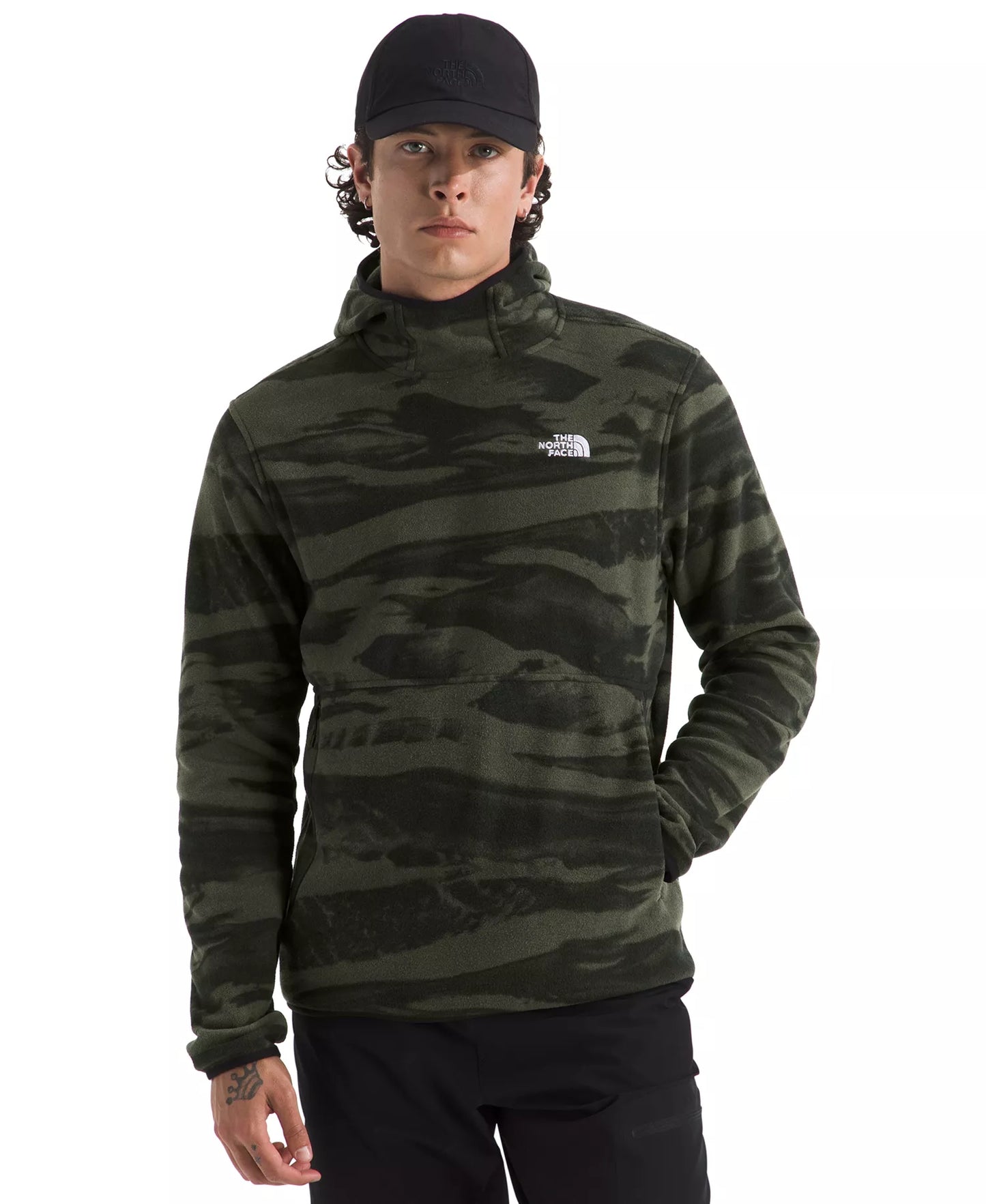 Glacier Fleece Pullover Hoodie-Print