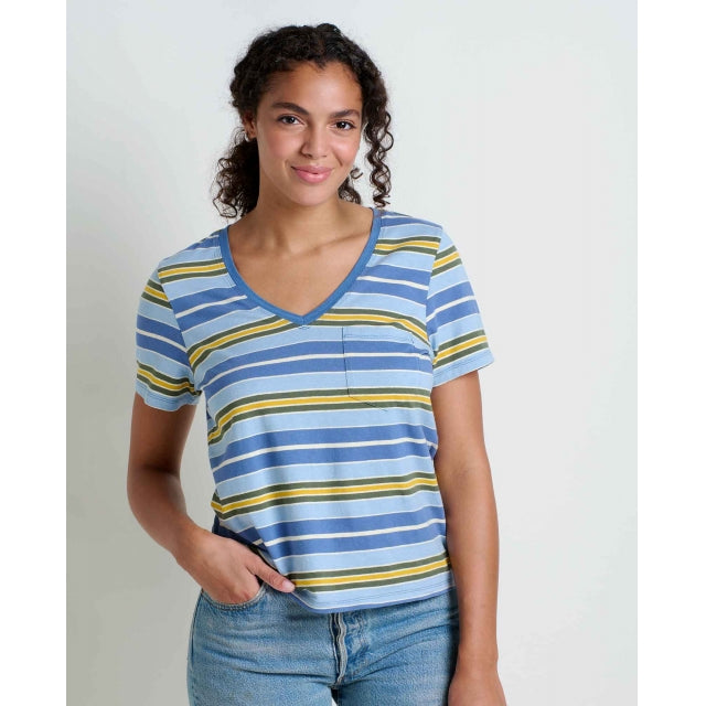 Women's Grom V Neck SS Shirt