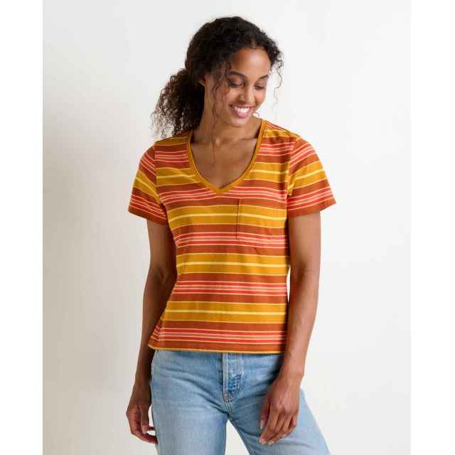 Women's Grom V Neck SS Shirt