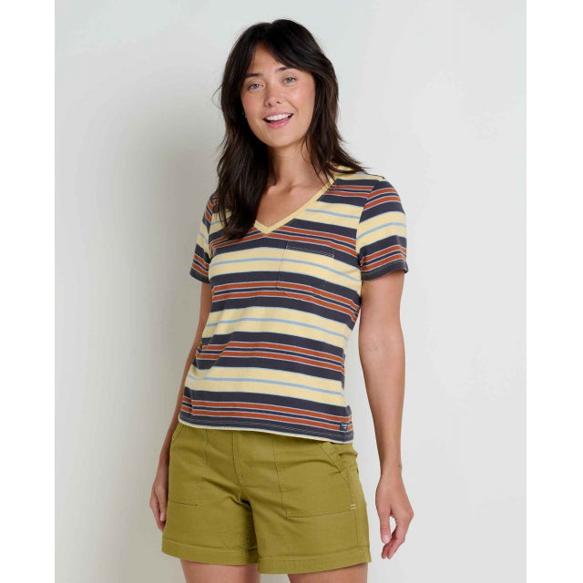 Women's Grom V Neck SS Shirt