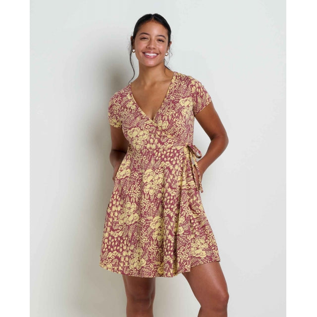 Women's Freesia Wrap SS Dress