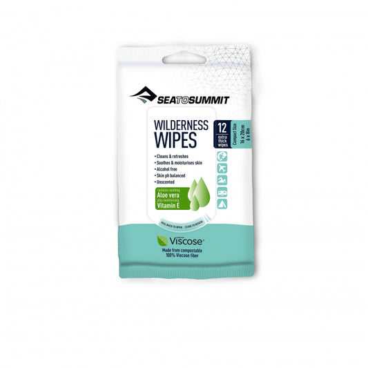 Trek and Travel Wilderness Wipes - S - 12 per pack - Earth's Edge