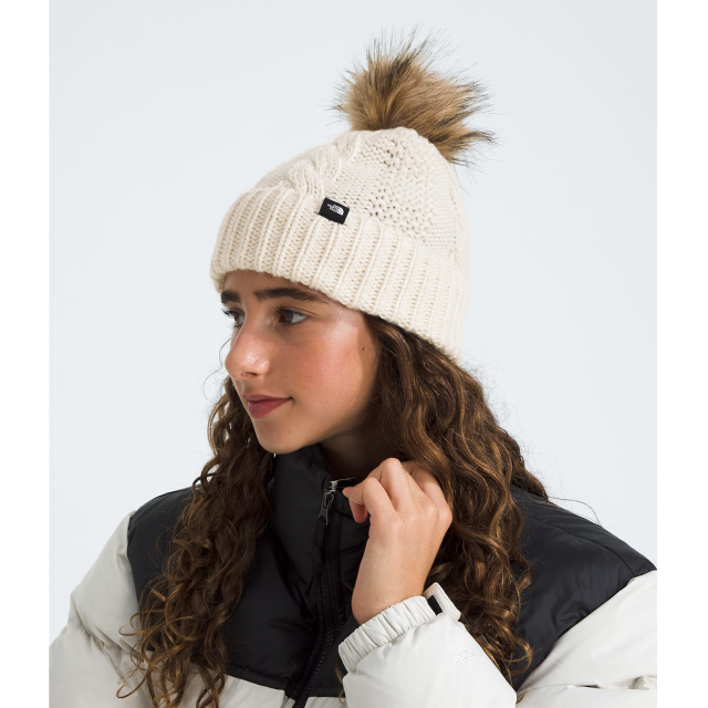 Kids' Oh Mega Fur Pom Beanie - Earth's Edge