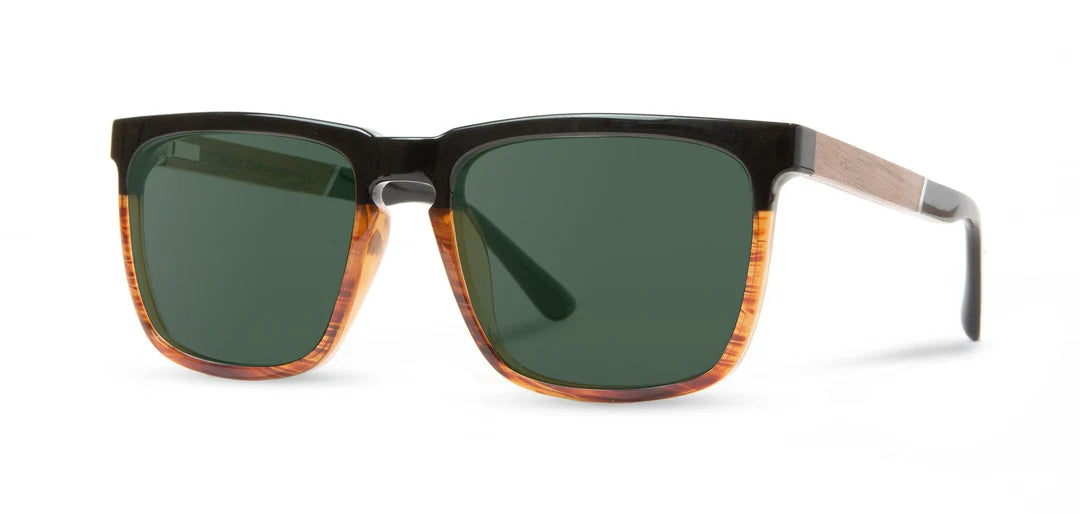 Ridge: Black // Ebony - HD Plus Polarized Blue Flash