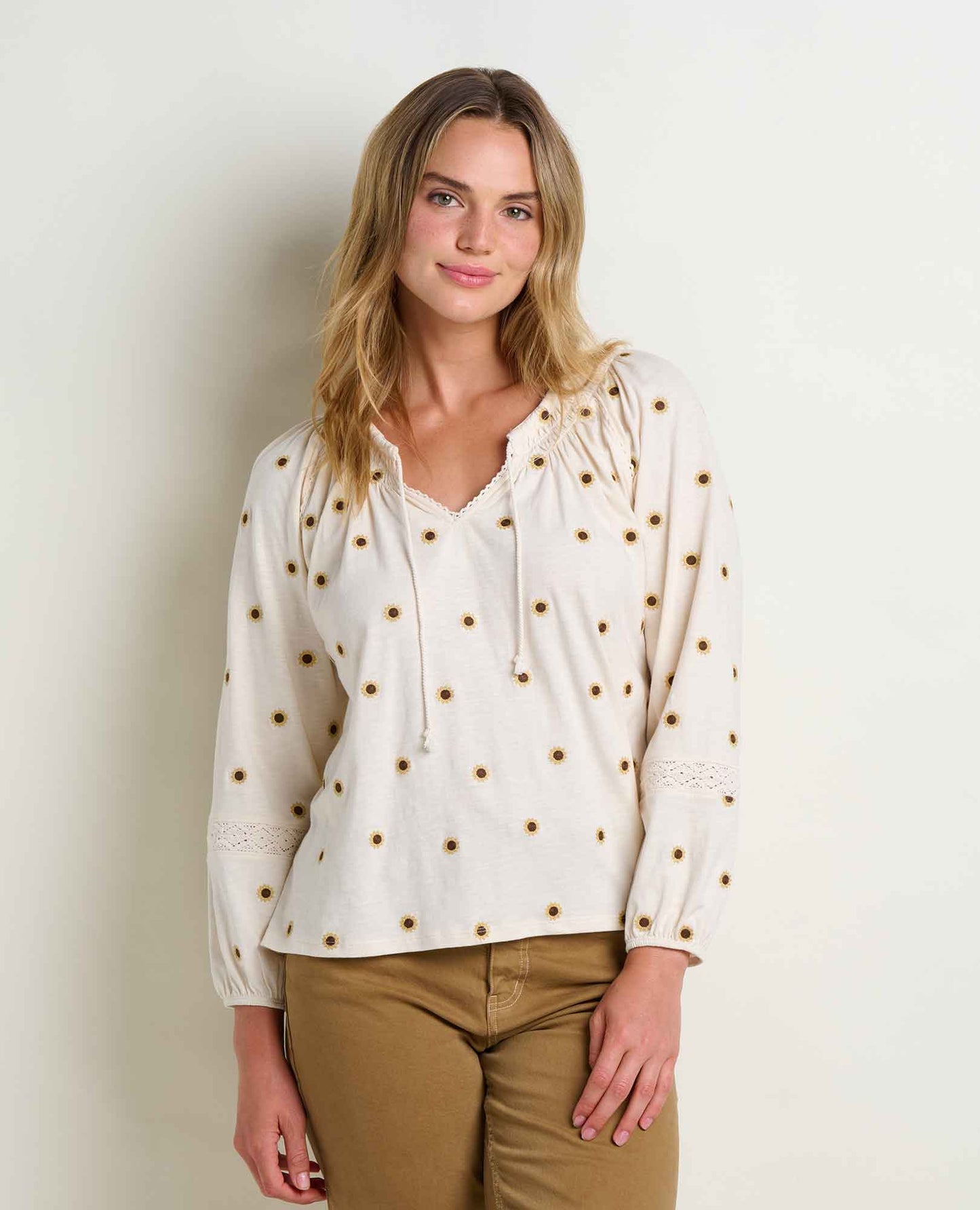Primo LS Peasant Top