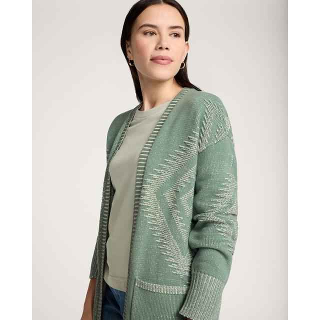 Women's Textured Sierra Springs Cardigan Sweater