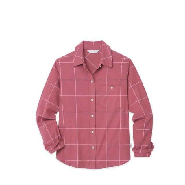 Women's Miter Stretch Lightweight Flannel Shirt