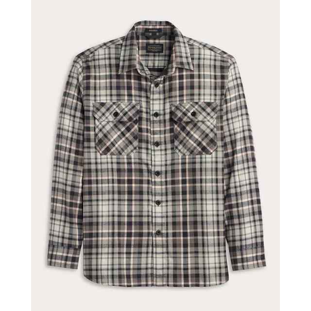 Men's Plaid Burnside Cotton Flannel Shirt