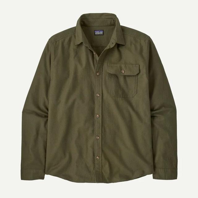 Men's Long Sleeved Lightweight Fjord Flannel Shirt