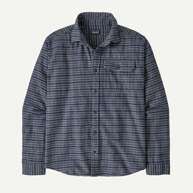 Men's Long Sleeved Lightweight Fjord Flannel Shirt