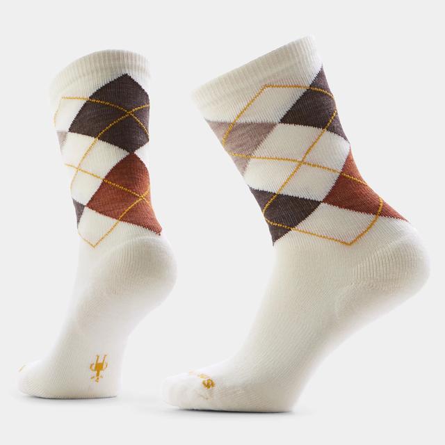 Everyday Diamond Jim Argyle Crew Socks Black