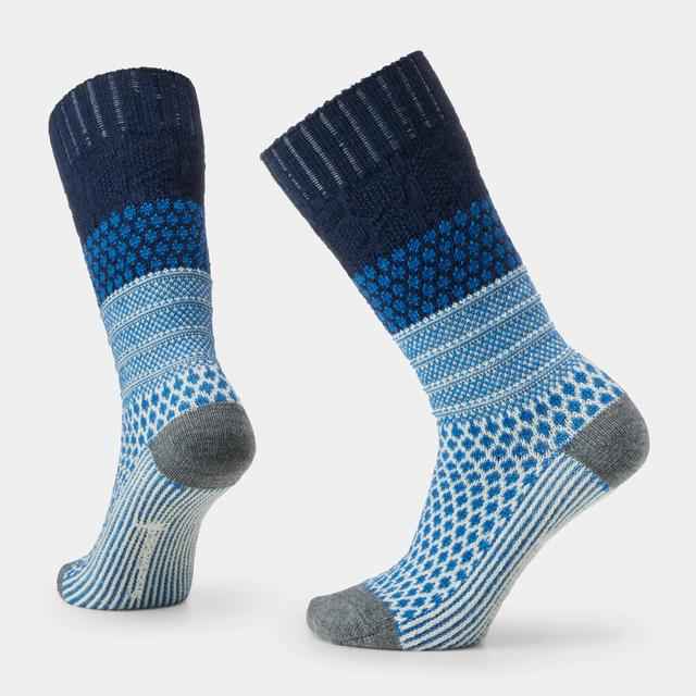 Unisex Everyday Cozy Popcorn Cable Crew Socks