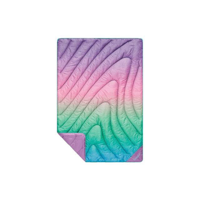 Rumpl Original Puffy Mini Blanket | Unicorn Fade
