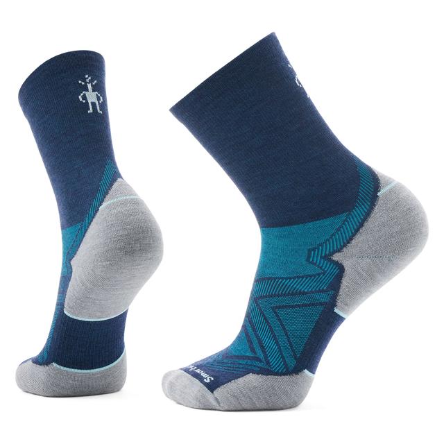 Unisex Run Mid Crew Socks Deep Navy