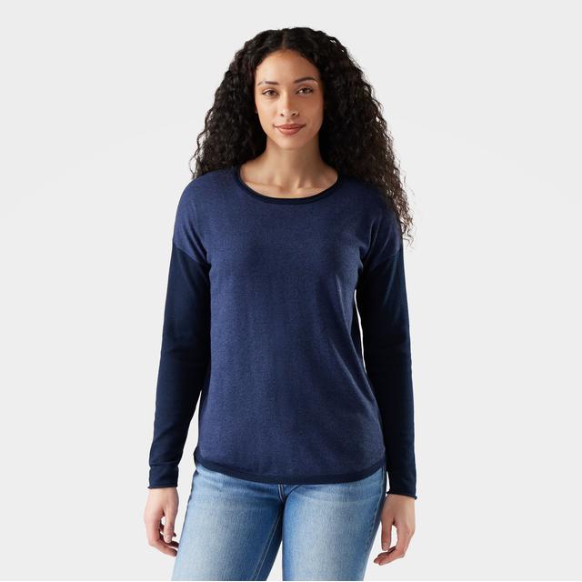 Womens Women's Shadow Pine Colorblock Crew Sweater