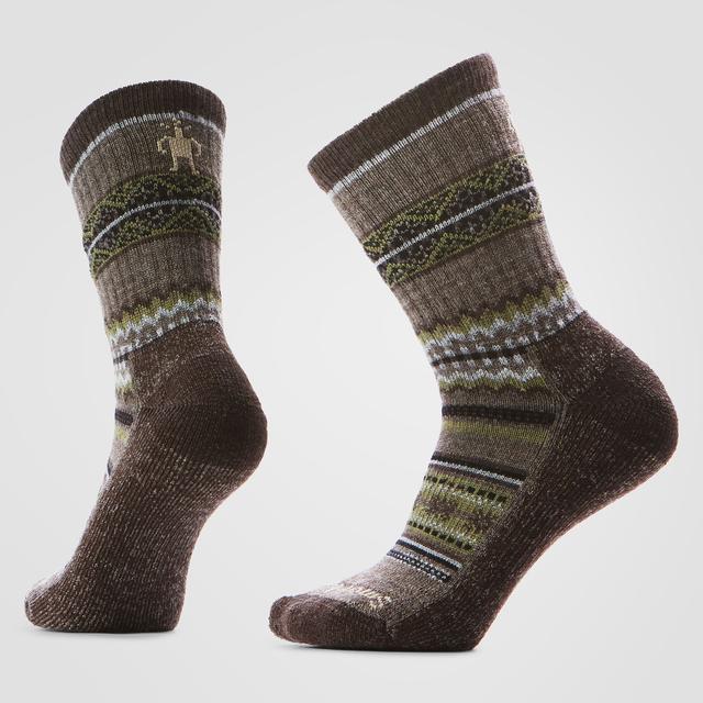 Unisex Everyday Cozy Snowed In Sweater Crew Socks Tibetan Red