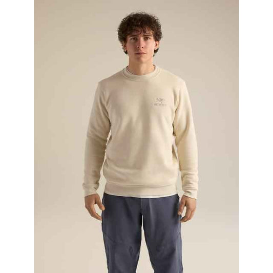 Emblem Fleece Crew Neck Pullover Men's