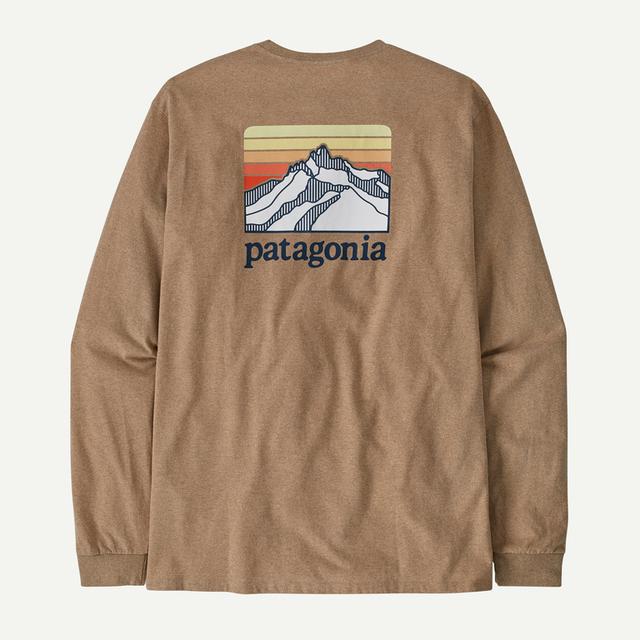 Men's Long Sleeved Line Logo Ridge ResponsibiliTee