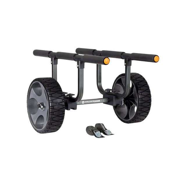Heavy Duty Kayak Cart - 12" No Flat Wheels - Earth's Edge