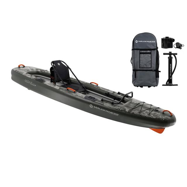 Inflatable Drop-stitch Fishing Kayak iATAK 110 - Earth's Edge