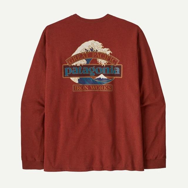 Men's Long Sleeved Great Waves Responsibili Tee