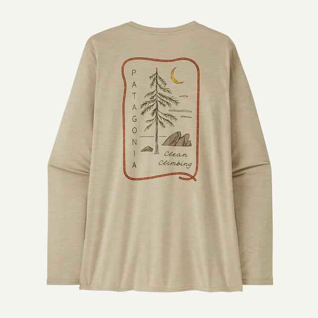 Women's L/S Cap Cool Daily Graphic Shirt - Lands