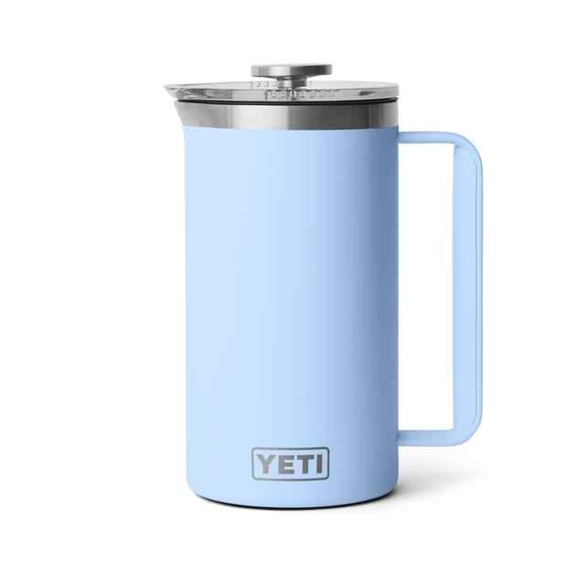 Rambler 34 oz French Press - Big Sky Blue