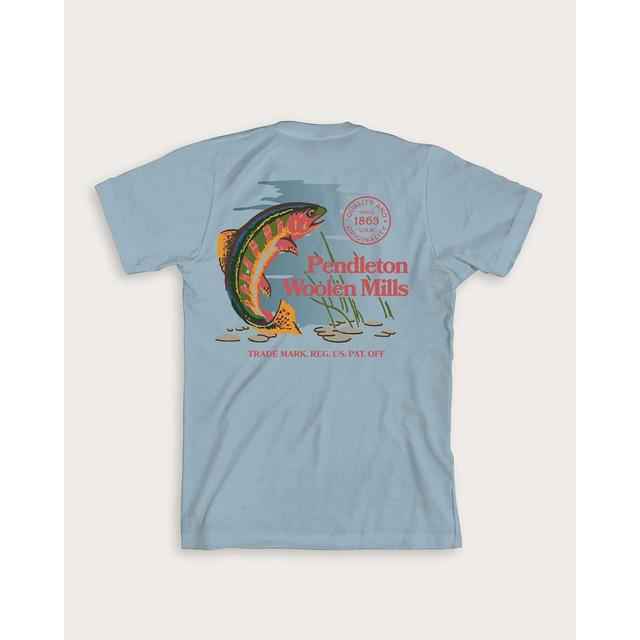 Men's Freshwater Fishing Graphic Tee Shirt