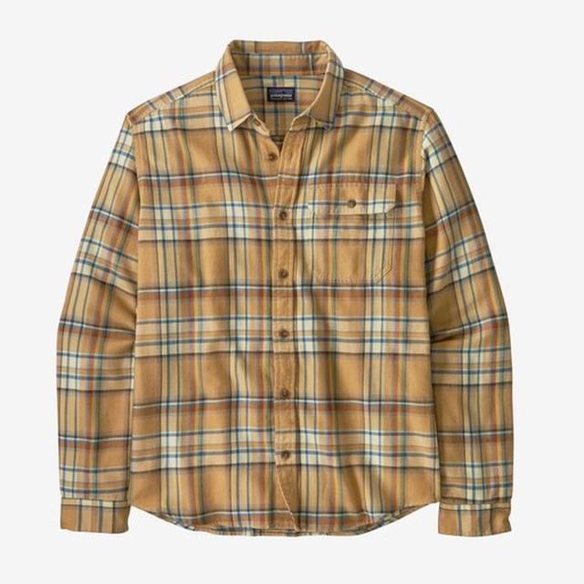 Men's Long Sleeved Lightweight Fjord Flannel Shirt