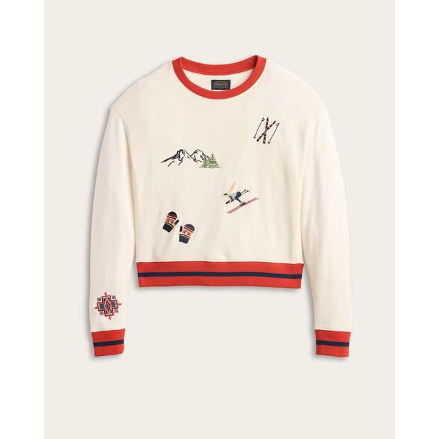 Women's Ski Graphic French Terry Pullover