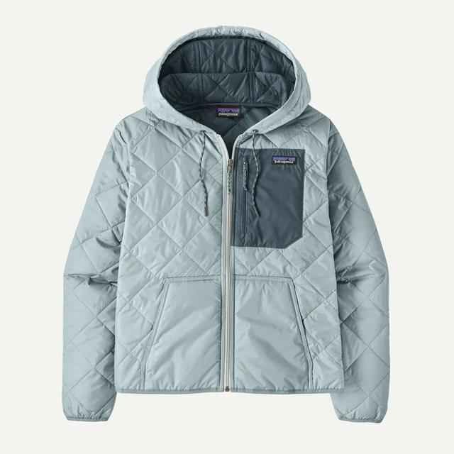 Women's Diamond Quilted Bomber Hoody