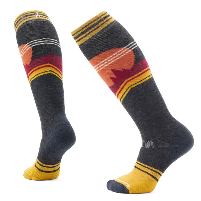Womens Women's Snowboard Moon Energy Over The Calf Socks